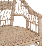 vidaXL Stapelstoel Naturel 60 x 60 x 81 cm Rattan