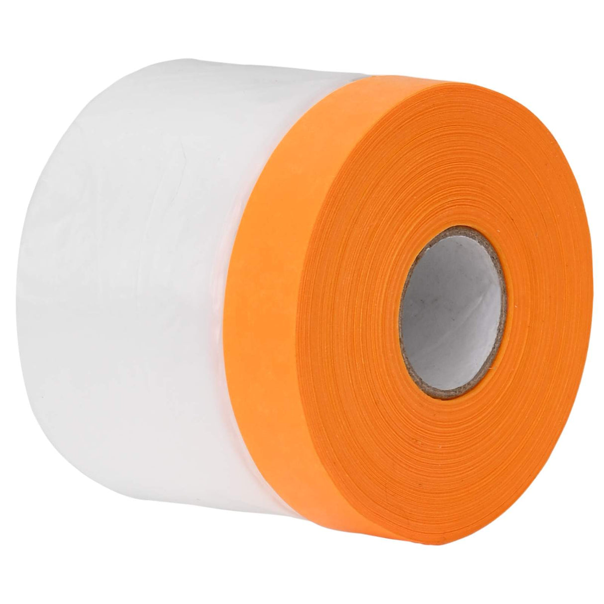 vidaXL Dust Sheet with Adhesive Tape 6 pcs Transparent 30 x 3300 cm HDPE