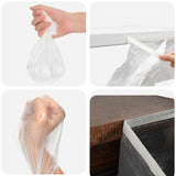 vidaXL Afplaktape met lijm 6 pcs Doorzichtig 30 x 3300 cm HDPE