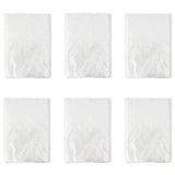 vidaXL Stofblad 6 pcs Doorzichtig 400 x 500 cm HDPE