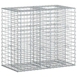 vidaXL Gabion verhoogd bed 2 pcs Zilver 260 x 60 x 55 cm
