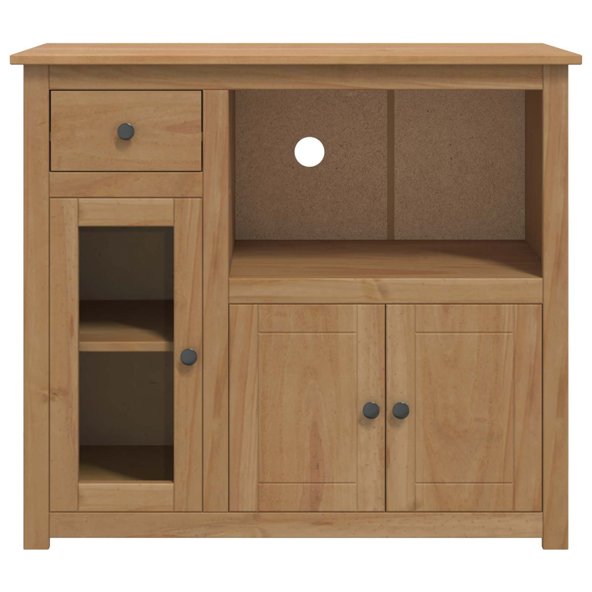 VidaXL Magnetron Dressoir PANAMA Honingwas 99,5 x 44 x 86,5 cm