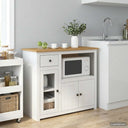 VidaXL Magnetron Dressoir PANAMA Honingwas 99,5 x 44 x 86,5 cm