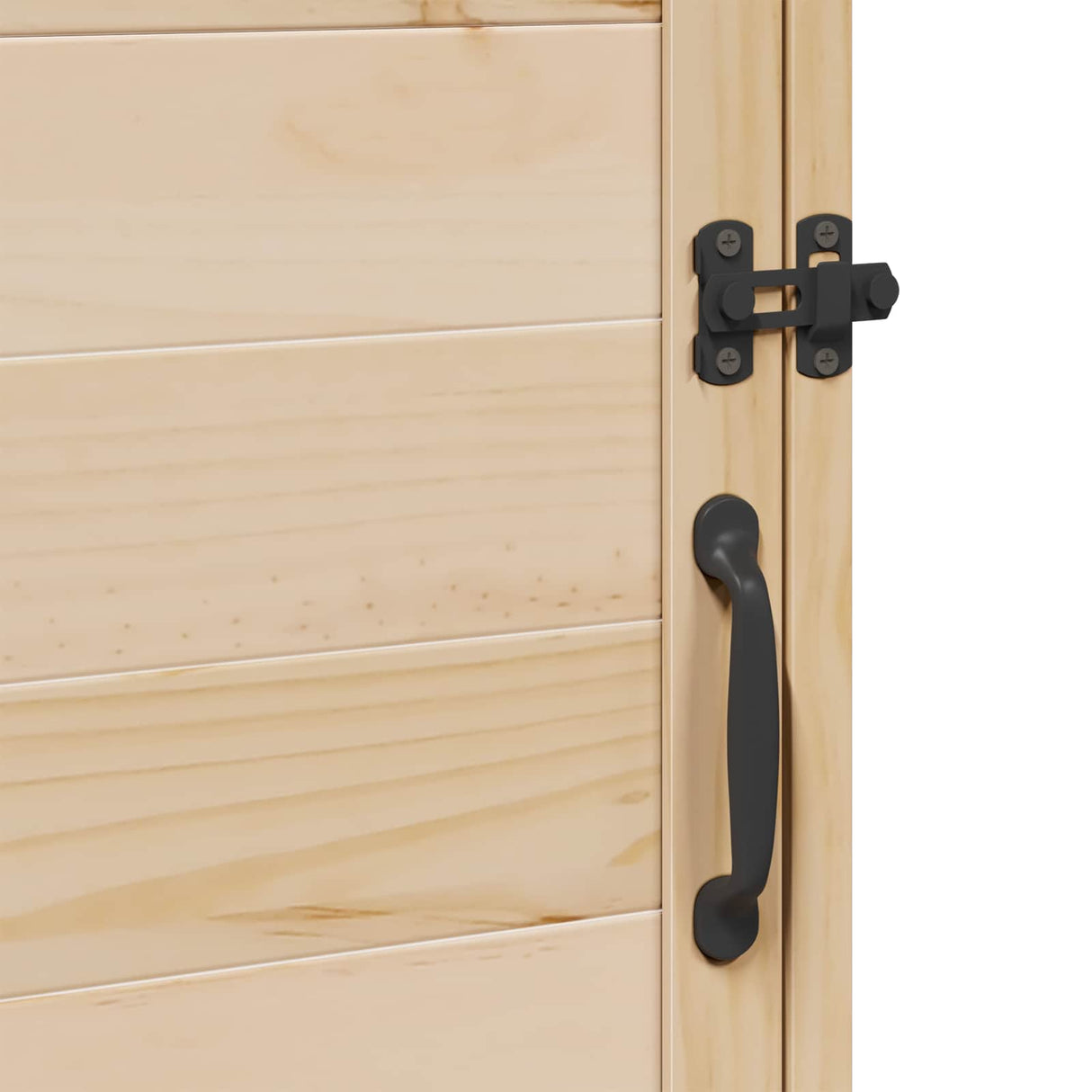 vidaXL Tuin Shed met dak Naturel 59 x 56 x 113,5 cm Massief Vurenhout