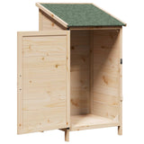 vidaXL Tuin Shed Naturel 59,5 x 56 x 113,5 cm Massief Vurenhout