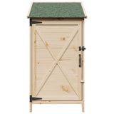 vidaXL Tuin Shed Naturel 59,5 x 56 x 113,5 cm Massief Vurenhout
