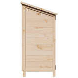 vidaXL Tuin Shed Naturel 59,5 x 56 x 113,5 cm Massief Vurenhout