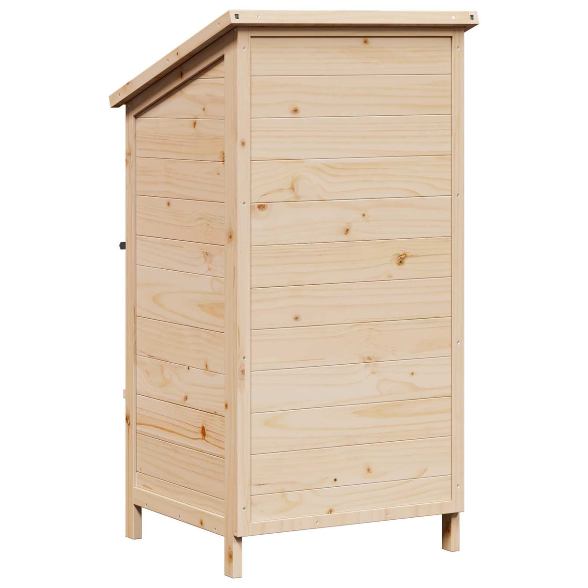 vidaXL Tuin Shed Naturel 59,5 x 56 x 113,5 cm Massief Vurenhout