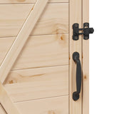 vidaXL Tuin Shed Naturel 59,5 x 56 x 113,5 cm Massief Vurenhout