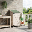 vidaXL Tuin Shed Naturel 59,5 x 56 x 113,5 cm Massief Vurenhout