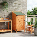 vidaXL Tuin Shed Naturel 59,5 x 56 x 113,5 cm Massief Vurenhout