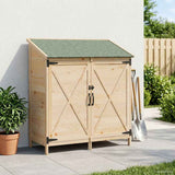 vidaXL Tuin Shed Naturel 59,5 x 56 x 113,5 cm Massief Vurenhout