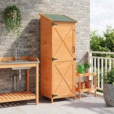 vidaXL Tuin Shed Naturel 59,5 x 56 x 113,5 cm Massief Vurenhout