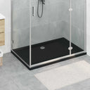 vidaXL Douchebak met noppen 90x70x4 cm ABS wit