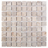 vidaXL Mosaic Tiles Cream 30 x 30 cm Marble
