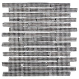 vidaXL Mozaïektegels Crèmekleurig 30 x 30 cm Marmer