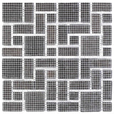 vidaXL Mozaïektegels Crèmekleurig 30 x 30 cm Marmer