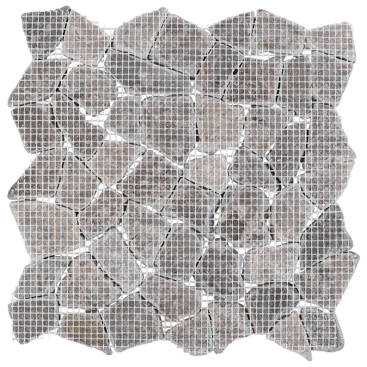 vidaXL Mozaïektegels Lichtgrijs 30 x 30 cm Marmer