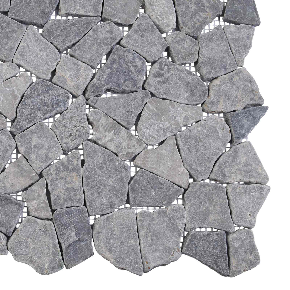 vidaXL Mozaïektegels Lichtgrijs 30 x 30 cm Marmer