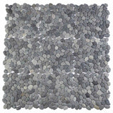 vidaXL Kiezeltegels Beige en lichtroze 30 x 30 cm Rivier Kiezel