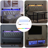 vidaXL LED strip 55 cm Multicolour PVC