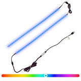 vidaXL LED strip 55 cm Multicolour PVC