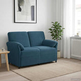 vidaXL 1-Zits Bank Lichtgrijs 88 x 83 x 95 cm Fluweel