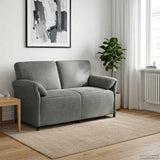 vidaXL 1-Zits Bank Lichtgrijs 88 x 83 x 95 cm Fluweel