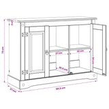 vidaXL Aquarium Stand CORONA Bruin 101,5 x 37 x 73 cm 300 kg