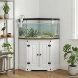 vidaXL Aquarium Stand CORONA Bruin 70 x 70 x 73 cm 300 kg