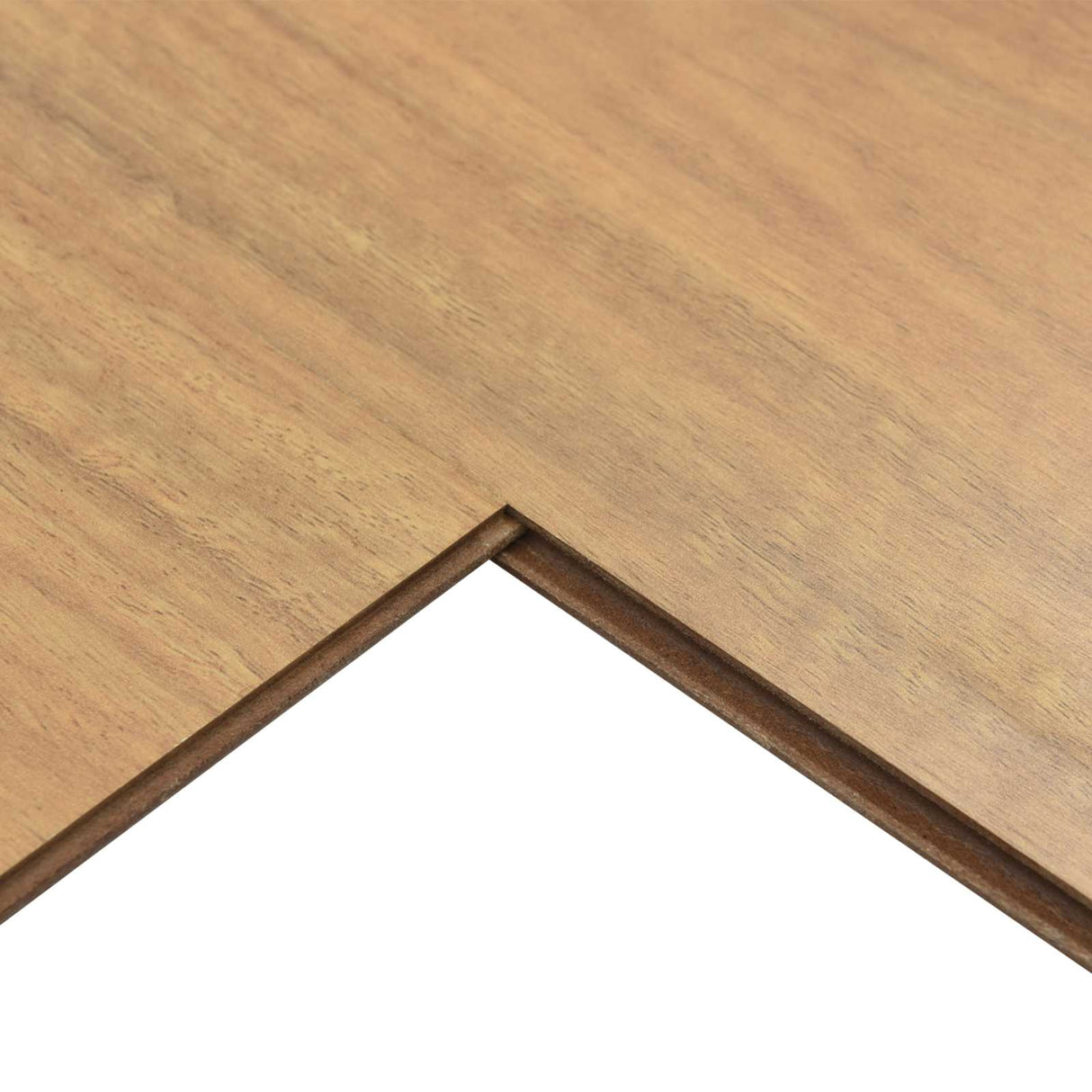 vidaXL Laminaatvloer 5 pcs Donker Walnoot 101 x 20 x 0,8 cm