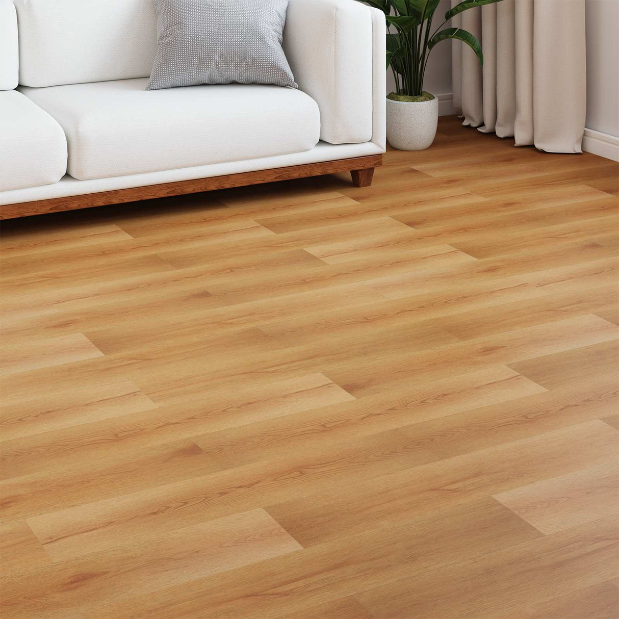 vidaXL Laminaatvloer 5 pcs Donker Walnoot 101 x 20 x 0,8 cm