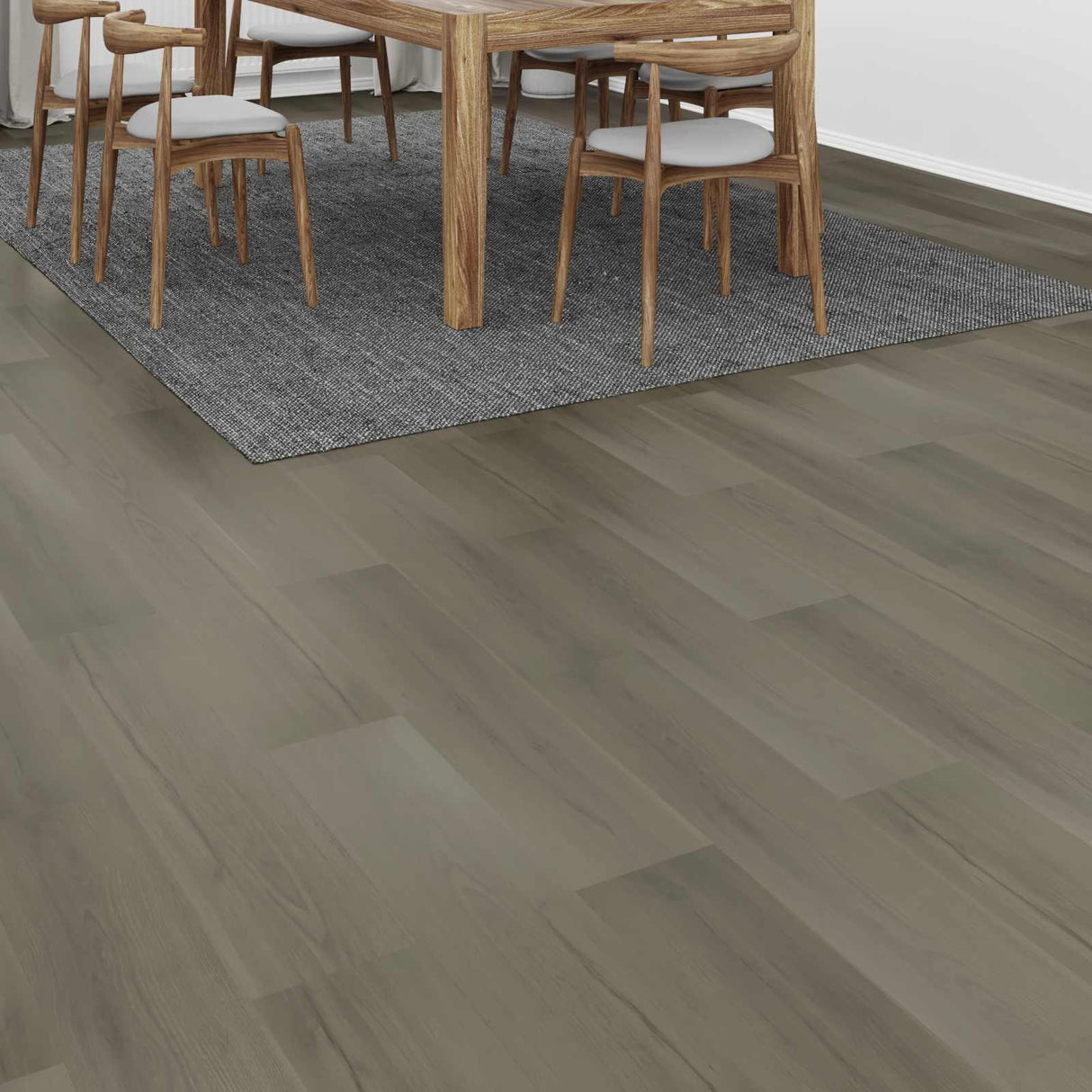 vidaXL Laminaatvloer 5 pcs Donker Walnoot 101 x 20 x 0,8 cm