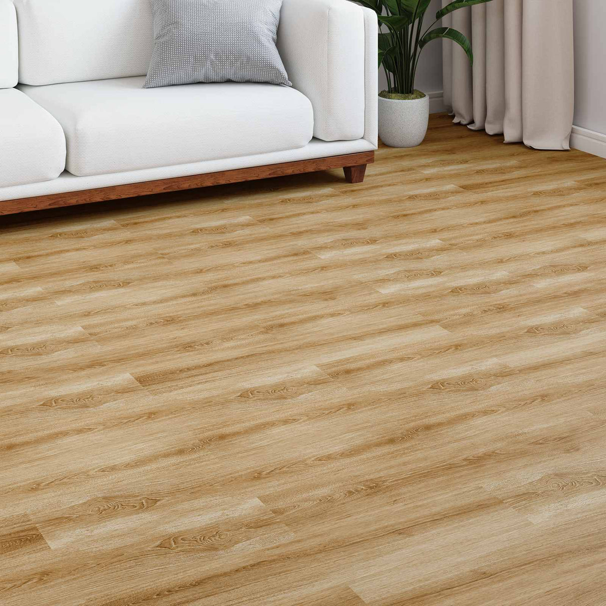 vidaXL Laminaatvloer 5 pcs Donker Walnoot 101 x 20 x 0,8 cm