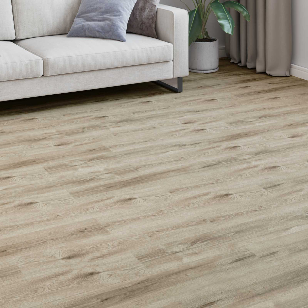 vidaXL Laminaatvloer 5 pcs Donker Walnoot 101 x 20 x 0,8 cm