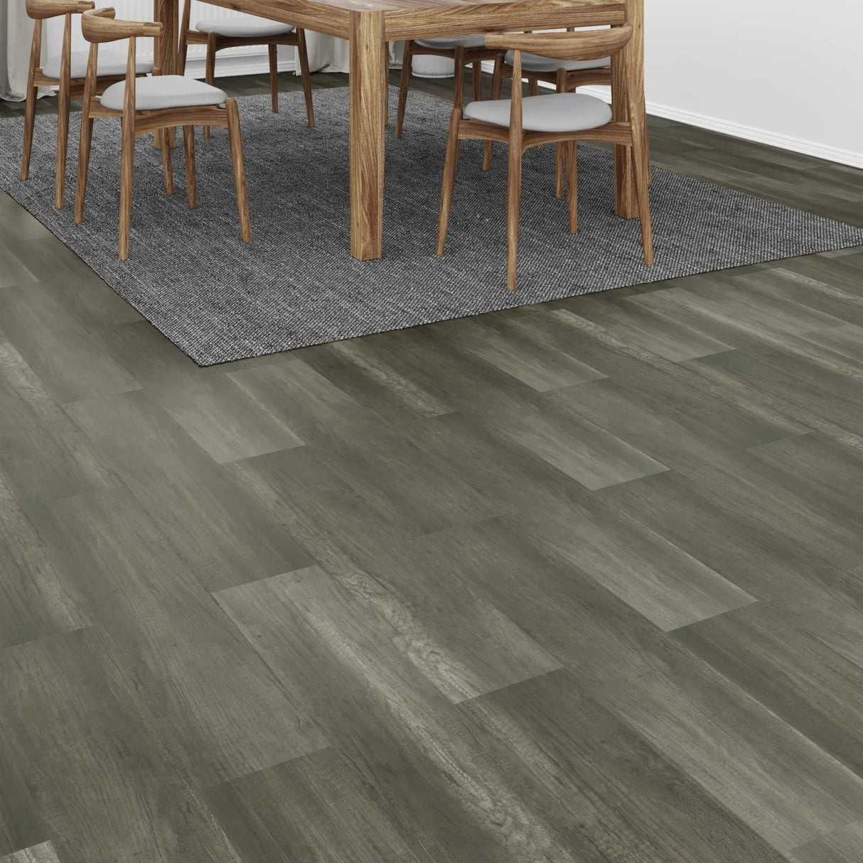 vidaXL Laminaatvloer 5 pcs Donker Walnoot 101 x 20 x 0,8 cm
