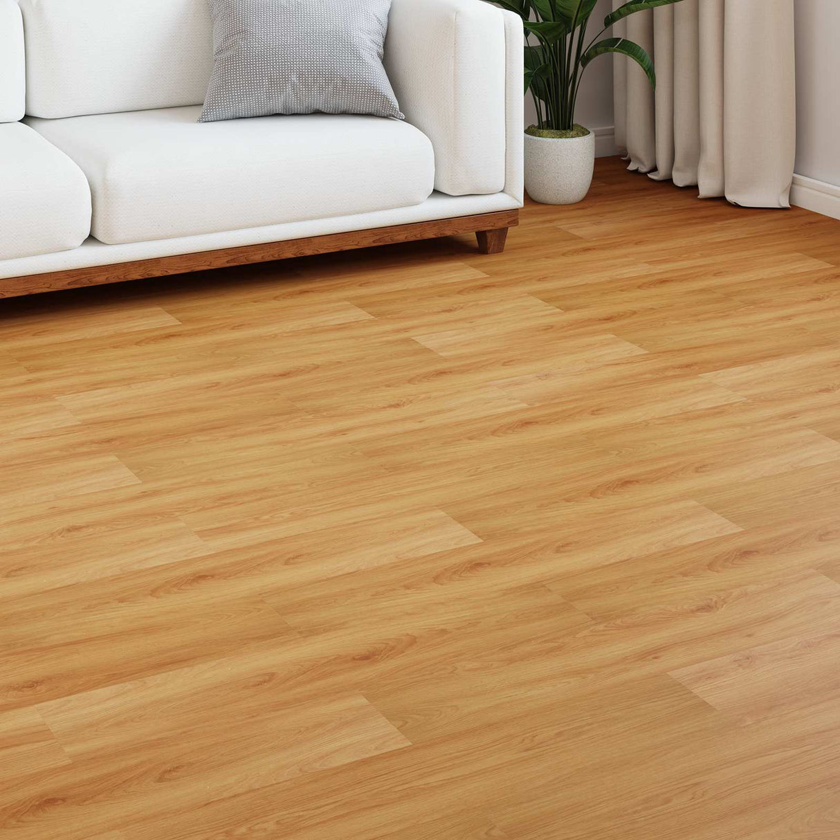 vidaXL Laminaatvloer 5 pcs Donker Walnoot 101 x 20 x 0,8 cm
