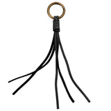 vidaXL Leren riem Zwart 200 x 0,3 cm Leer