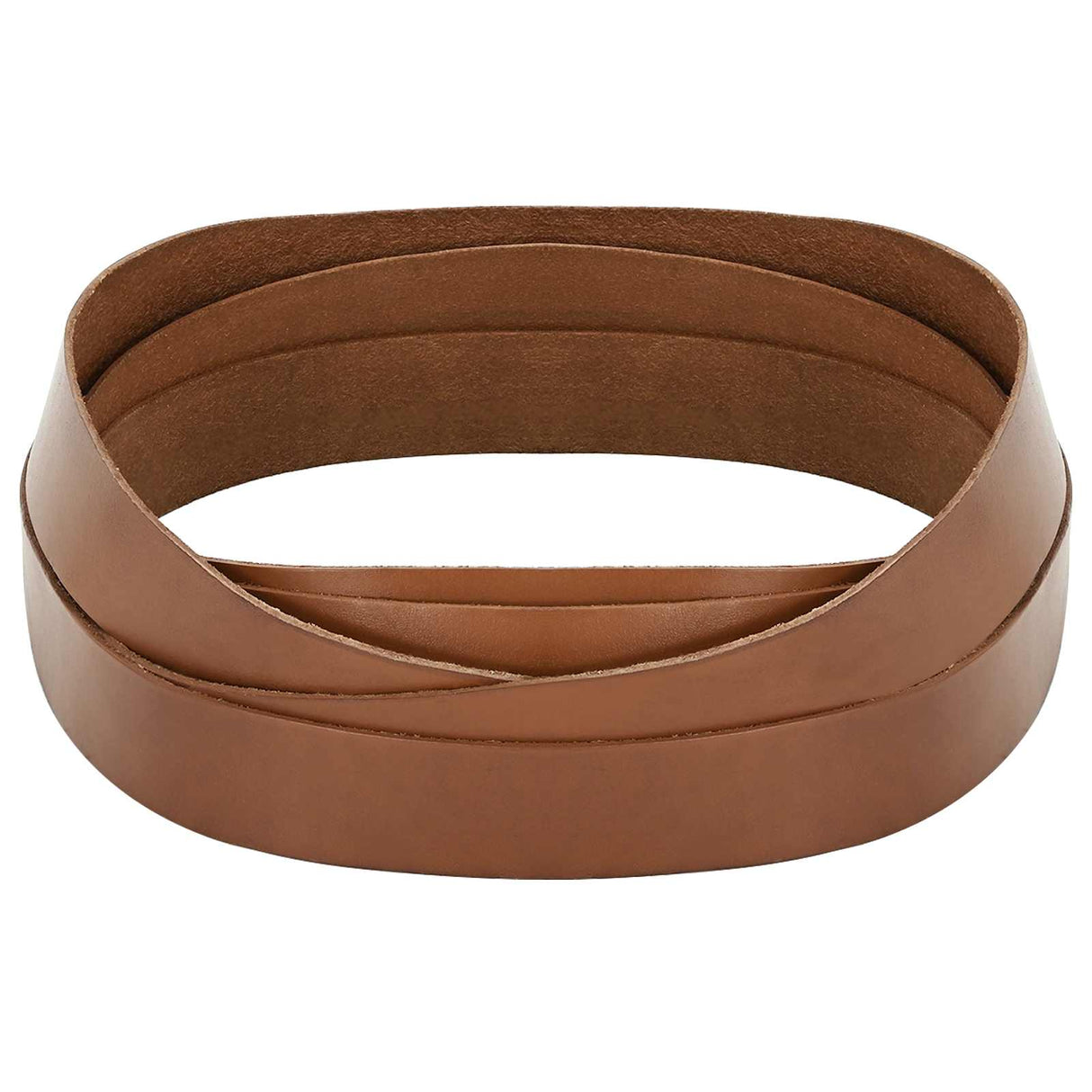 vidaXL Leren riem Zwart 200 x 0,3 cm Leer