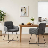 vidaXL Dining Chairs 4 pcs velvet Light Grey 59 x 56.5 x 86 cm