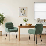 vidaXL Dining Chairs 4 pcs velvet Light grey 59 x 59.5 x 90 cm