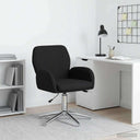 vidaXL Swivel Chair 54 x 58 x 90 cm Light Grey Fabric