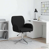 vidaXL Swivel Chair 54 x 58 x 90 cm Light Grey Fabric