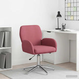vidaXL Swivel Chair 54 x 58 x 90 cm Light Grey Fabric