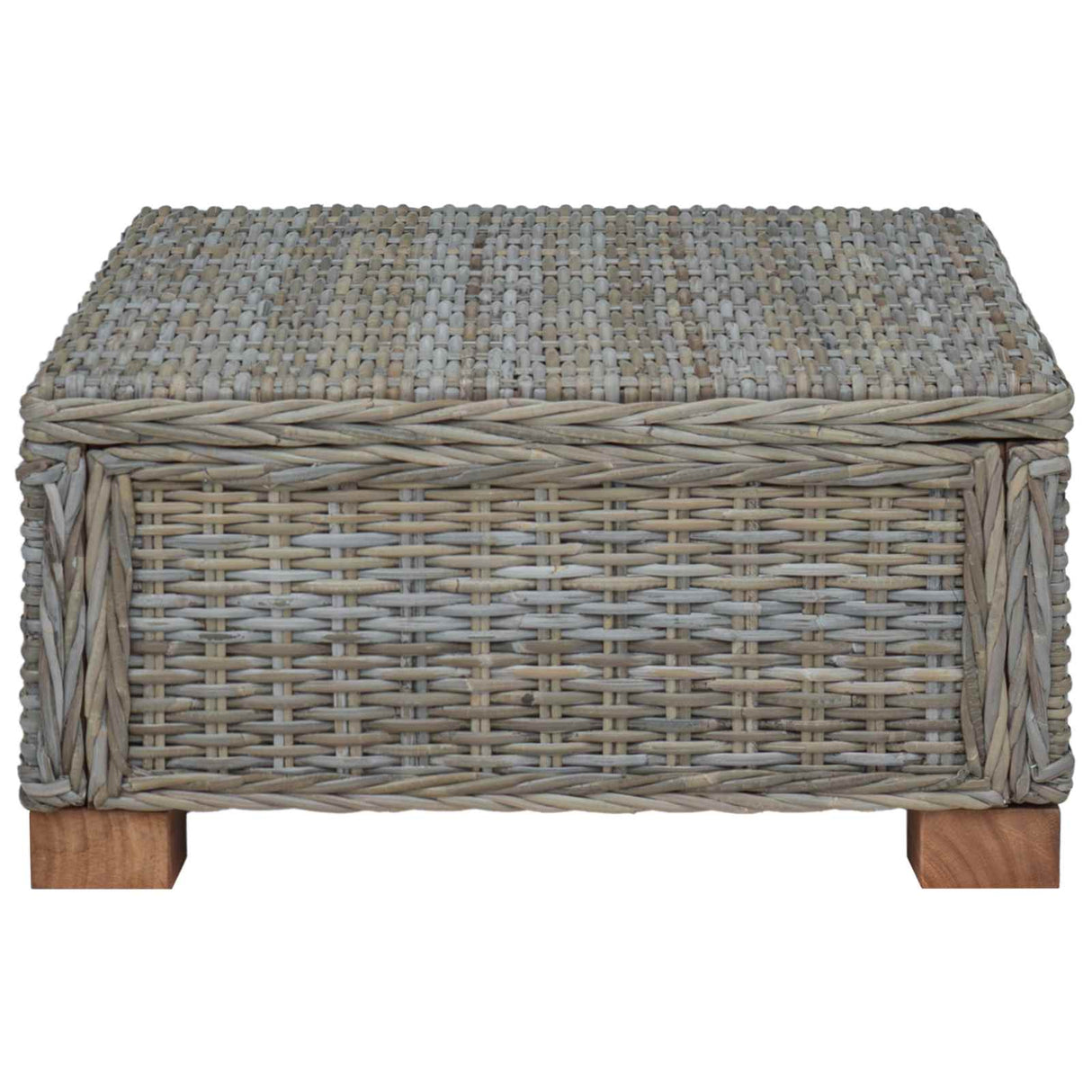 vidaXL Salontafel GENDT Natuurlijk Riet Naturel 67 x 60 x 30 cm