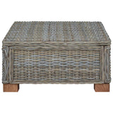 vidaXL Salontafel GENDT Natuurlijk Riet Naturel 67 x 60 x 30 cm