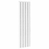 vidaXL Vliegengordijn 90x220 cm chenille beige en lichtbruin