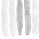 vidaXL Vliegengordijn 90x220 cm chenille beige en lichtbruin