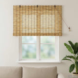 vidaXL Rolgordijn Naturel 60 x 160 cm Riet