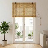 vidaXL Rolgordijn Naturel 60 x 160 cm Riet